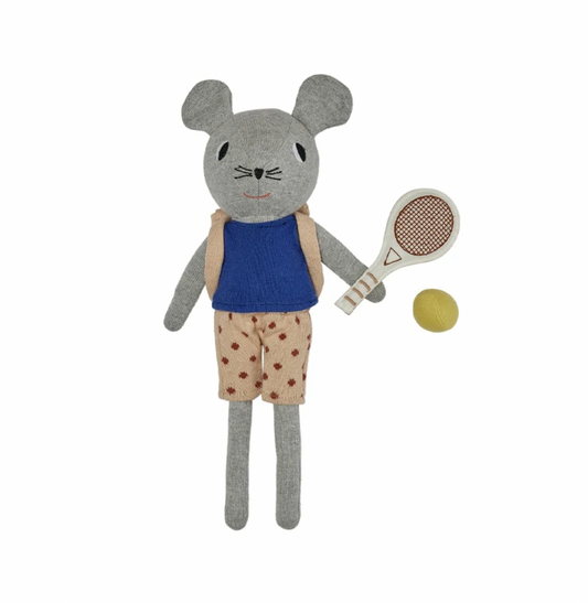 Mouse tennis doll
