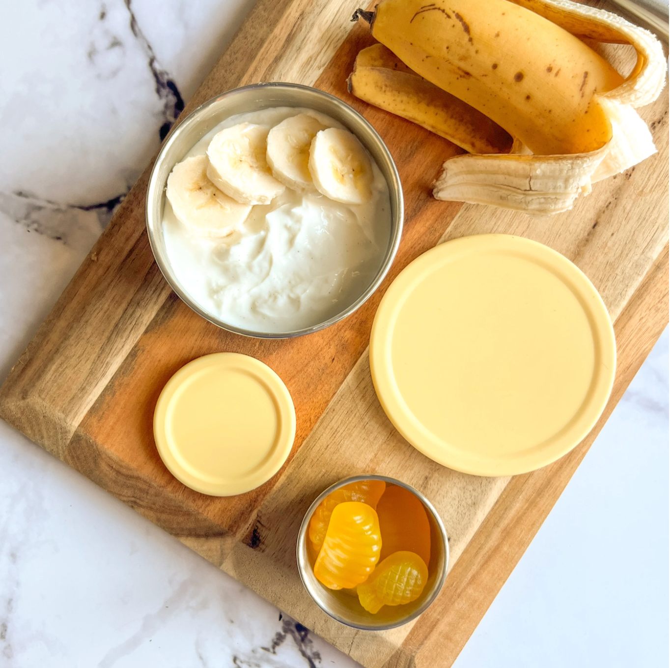 Stainless steel snack pots | limoncello