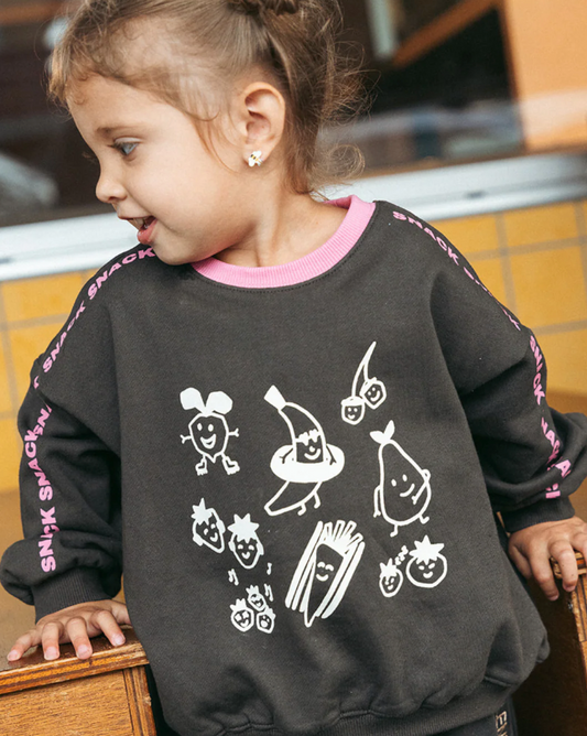 Snack pullover | charcoal