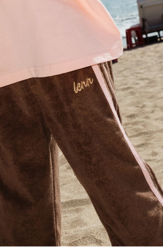 Weekend terry pant | Choc