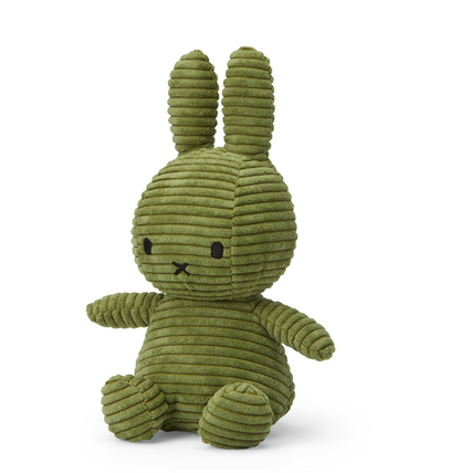 Miffy ECO Corduroy Olive Green - 23 cm - 9''