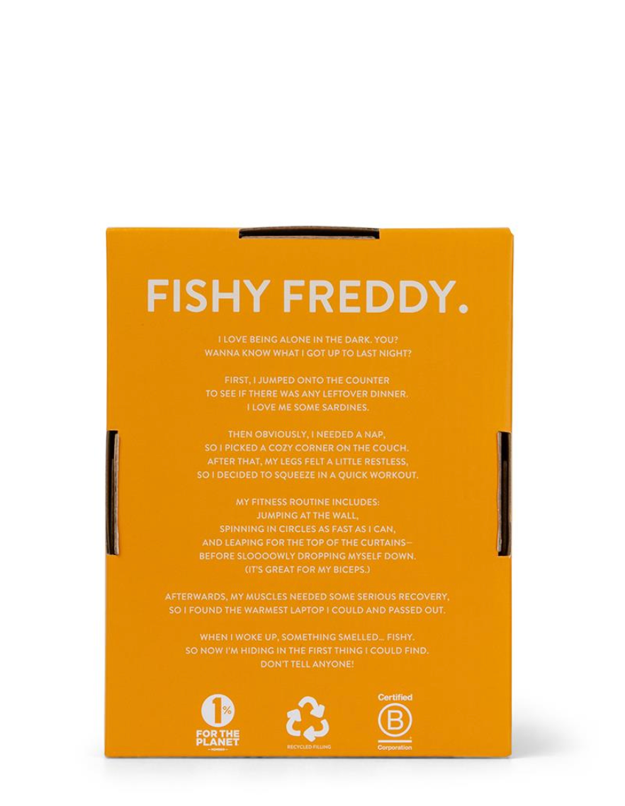 Freddy the British Shorthair in giftbox ECO - 18 cm - 7"