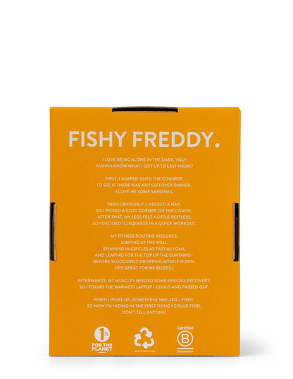 Freddy the British Shorthair in giftbox ECO - 18 cm - 7"