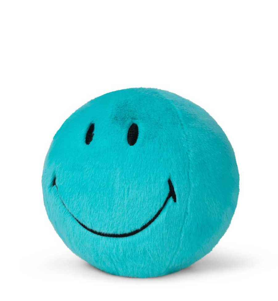 Smiley ECO Fuzzy Teal - 13 cm - 5"