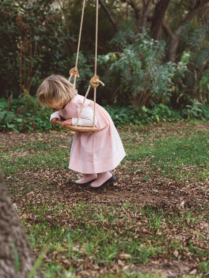 SHRUNK heirloom dress - tangerine