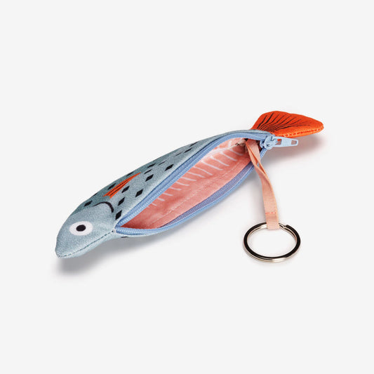 Small whiting keychain | blue