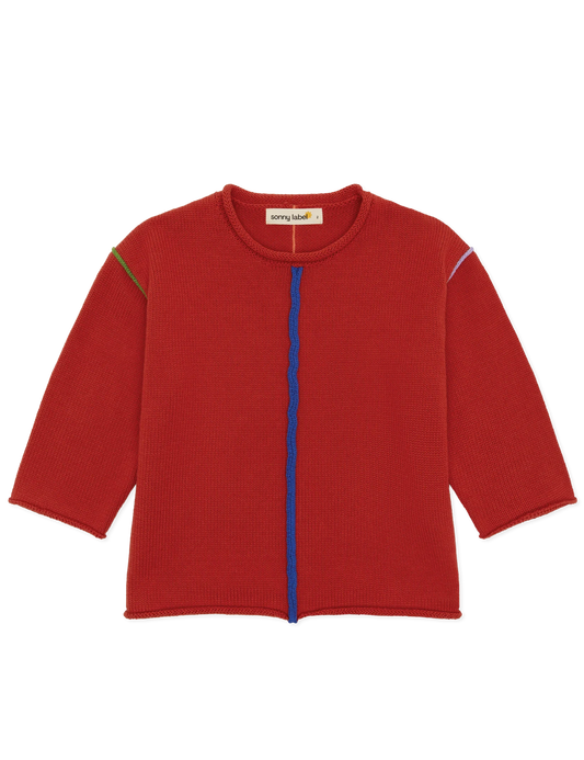 Comfy Knit Jumper | red
