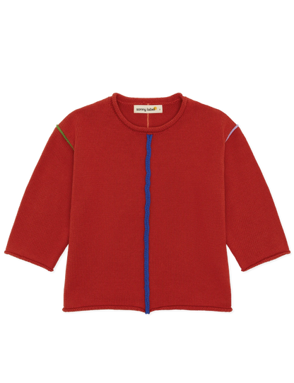 Comfy Knit Jumper | red