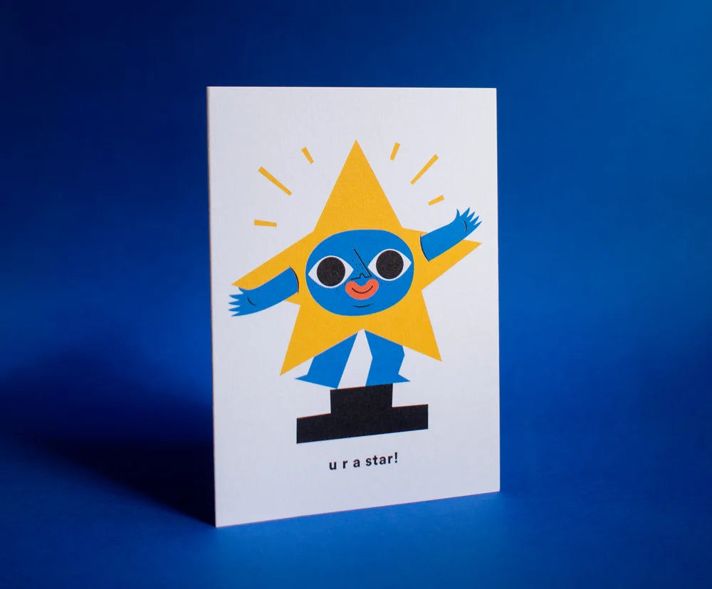 You're a star! greeting card