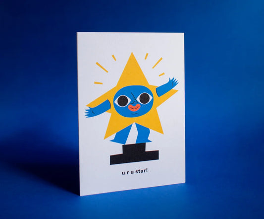 You're a star! greeting card