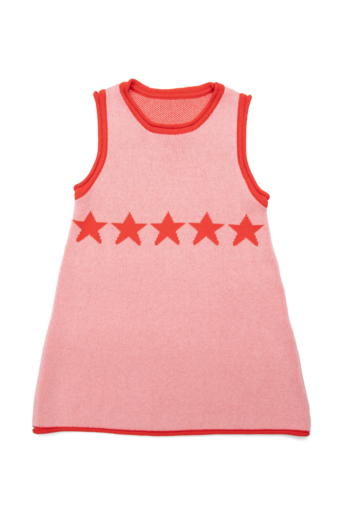 Stars align dress | pink + red