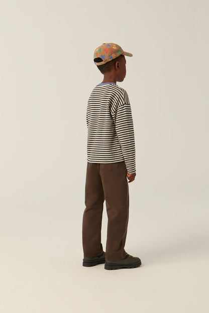 Bicolour stripes tee