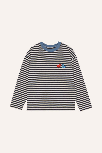 Bicolour stripes tee