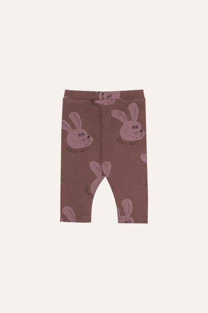 Rabbits brown baby leggings
