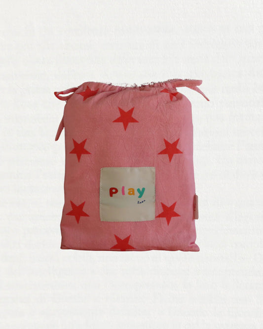 Strawberry Star fitted sheet | bassinet