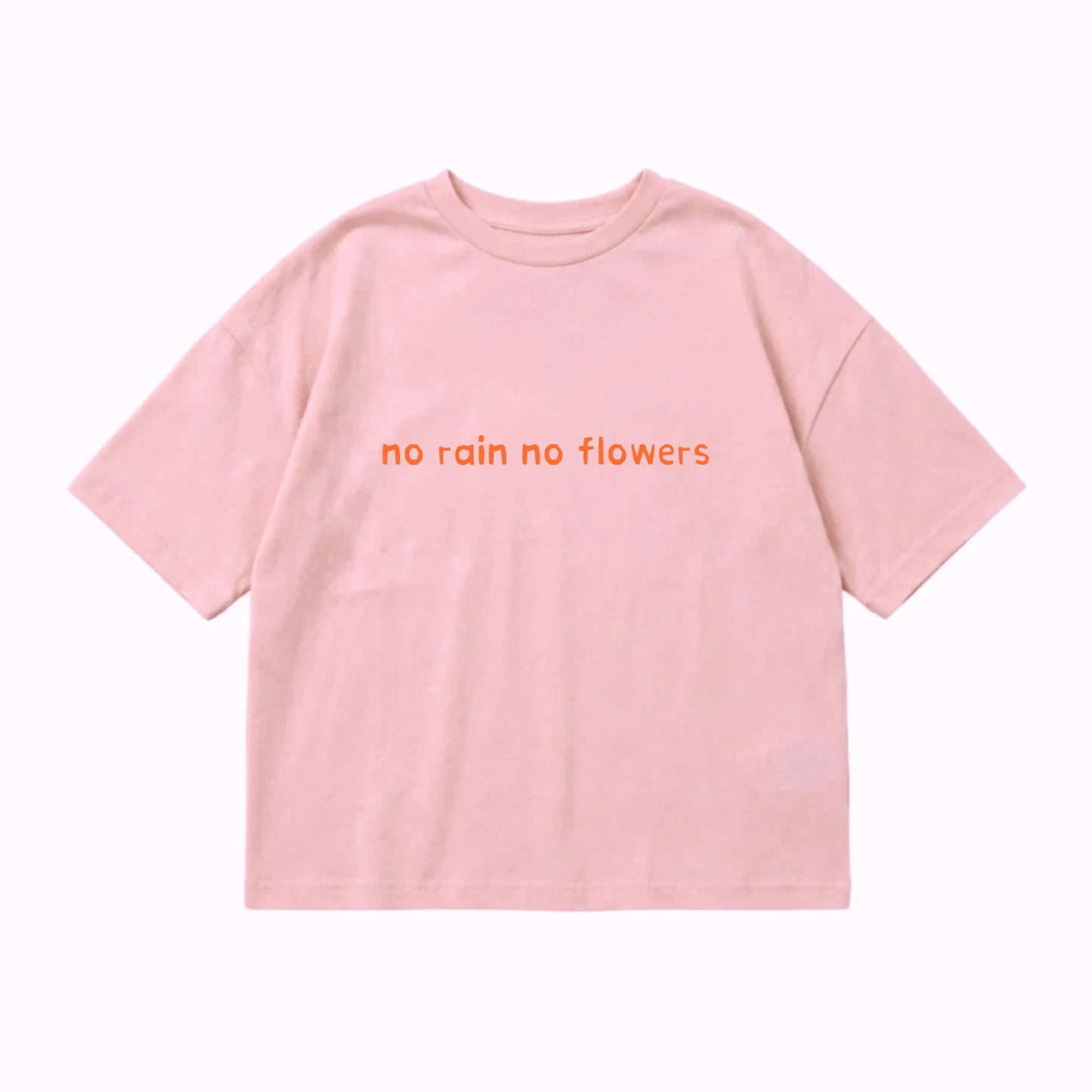 No flowers tee | pink