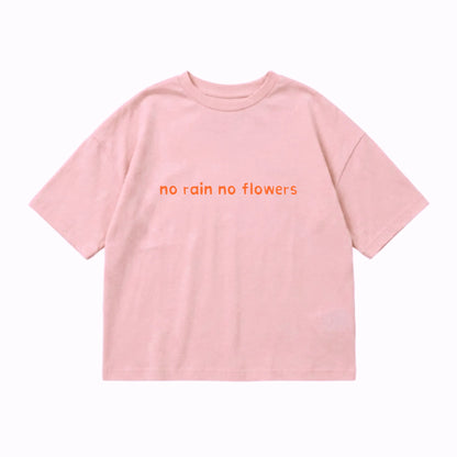 No flowers tee | pink