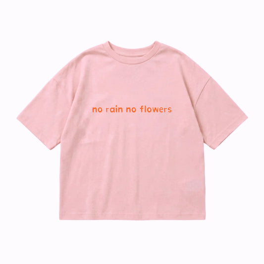 No flowers tee | pink