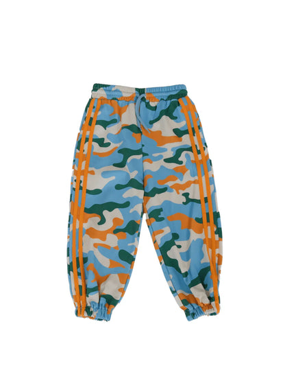 Camo track pant | Blue