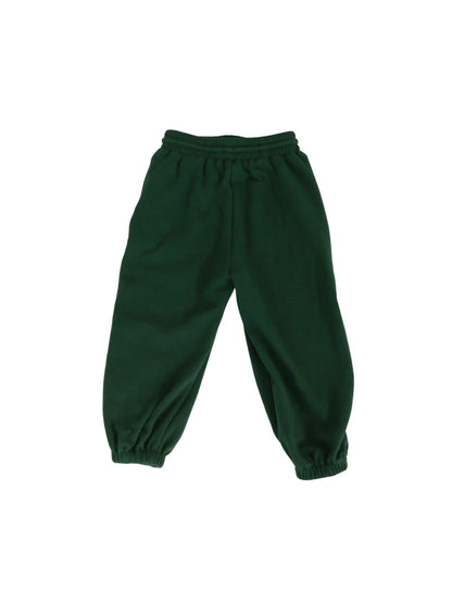 Comfort cuff track pant | Green