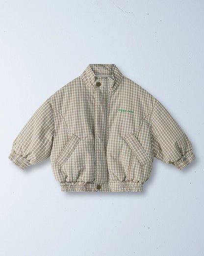 juno padded bomber | cloud check
