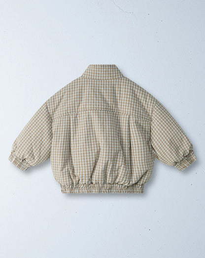 juno padded bomber | cloud check