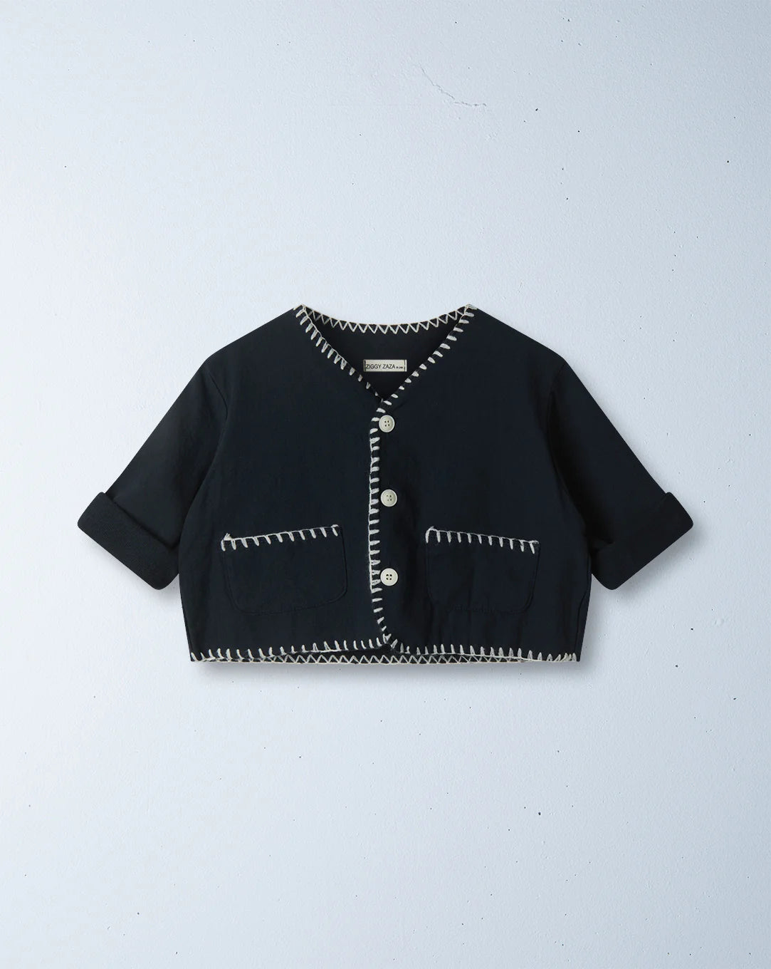 Little foxy cropped jacket | navy