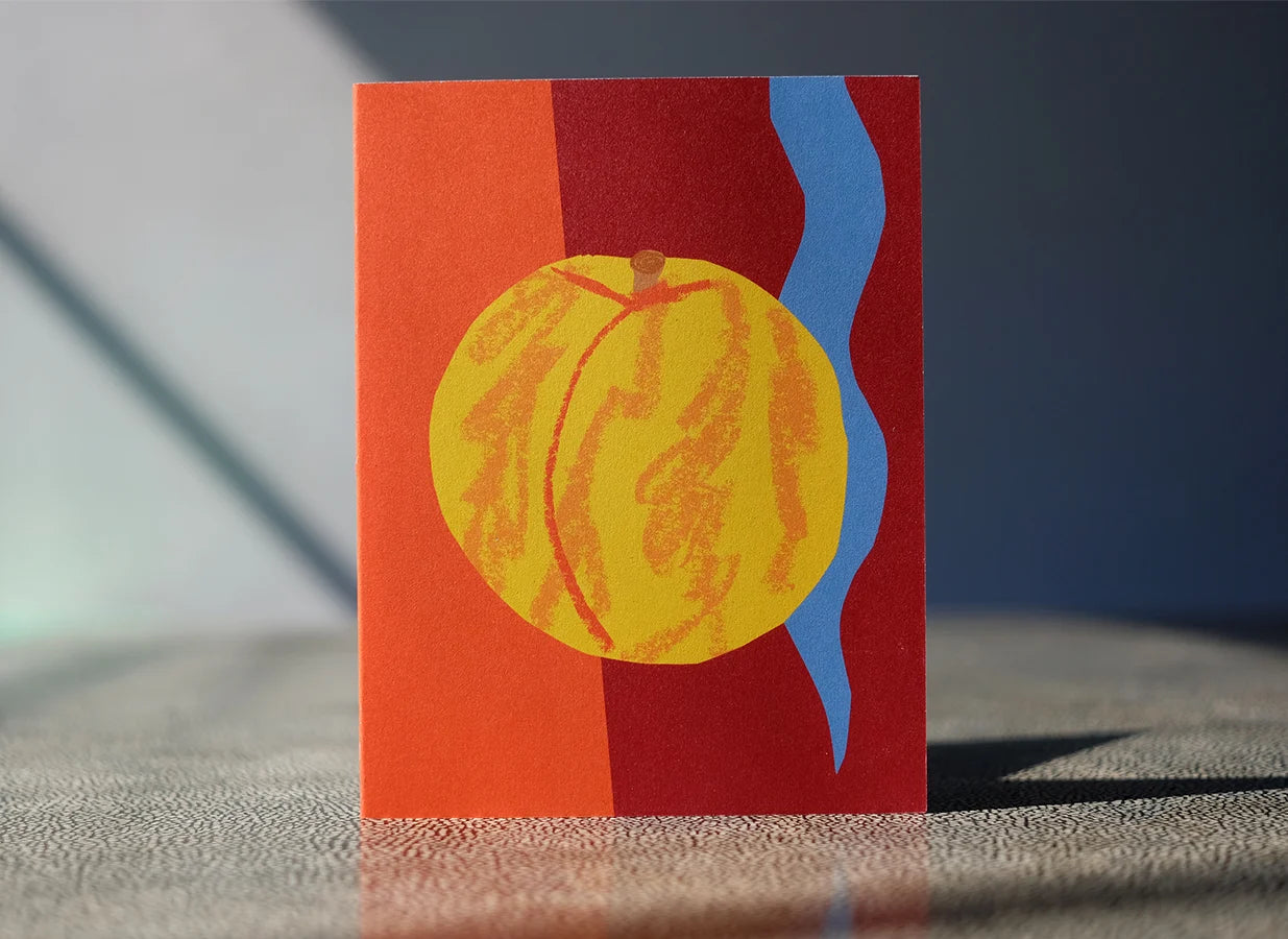 Cards for anytime | Yellow peach