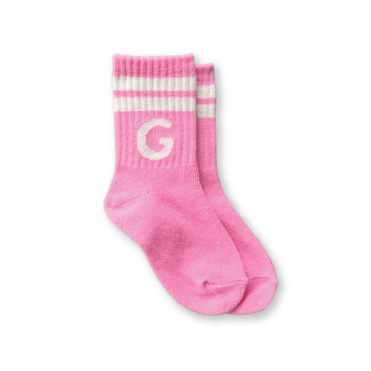 Stripe logo socks | candy