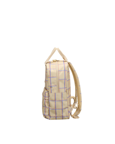 backpack medium | tartan | vanilla