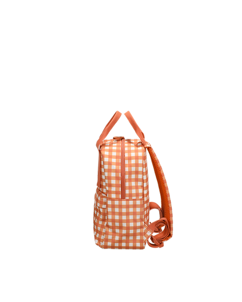 backpack small | gingham | canyon