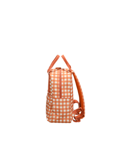backpack small | gingham | canyon