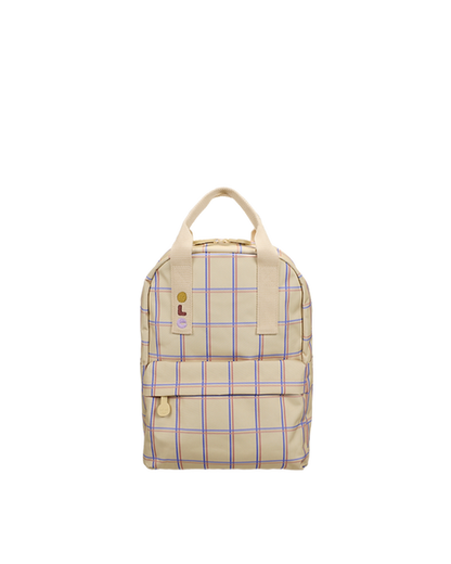 backpack medium | tartan | vanilla