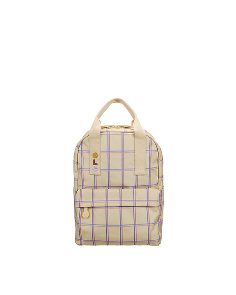backpack medium | tartan | vanilla
