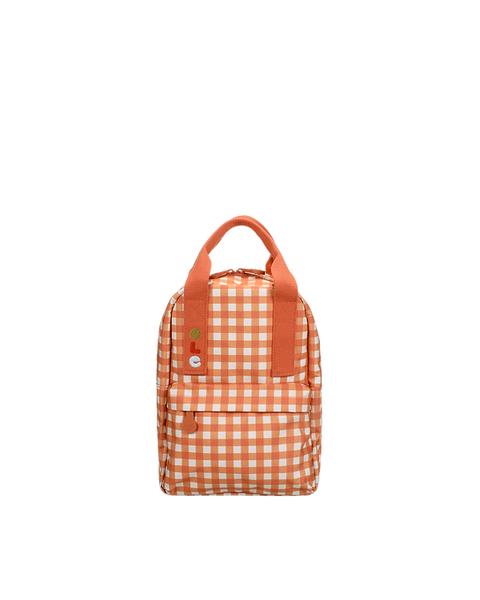 backpack small | gingham | canyon