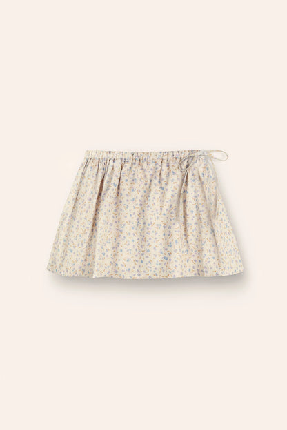Lenni Skirt | indigo bloom print