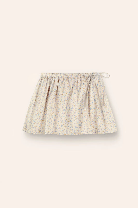 Lenni Skirt | indigo bloom print