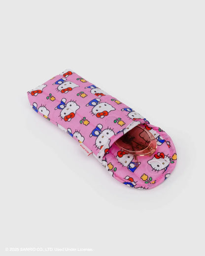 Puffy glasses sleeve | hell kitty pink