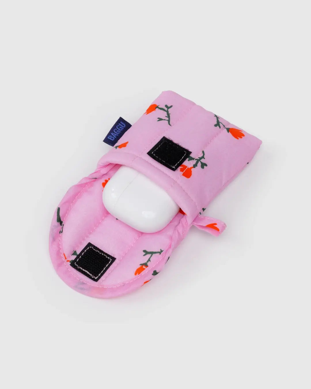 Puffy earbuds case | Painted Wildflower