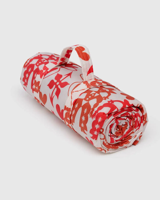 Puffy picnic blanket | cowgirl