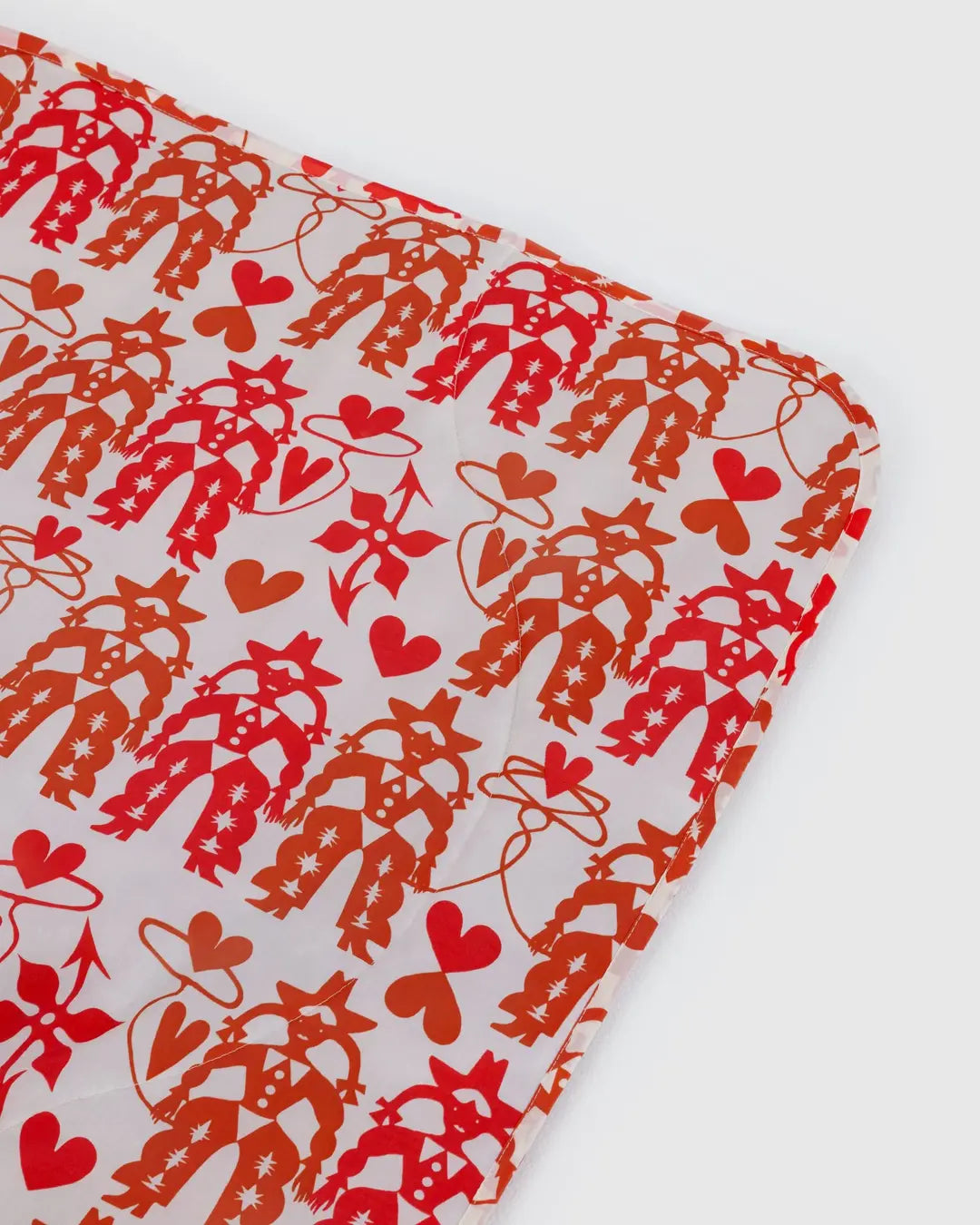 Puffy picnic blanket | cowgirl