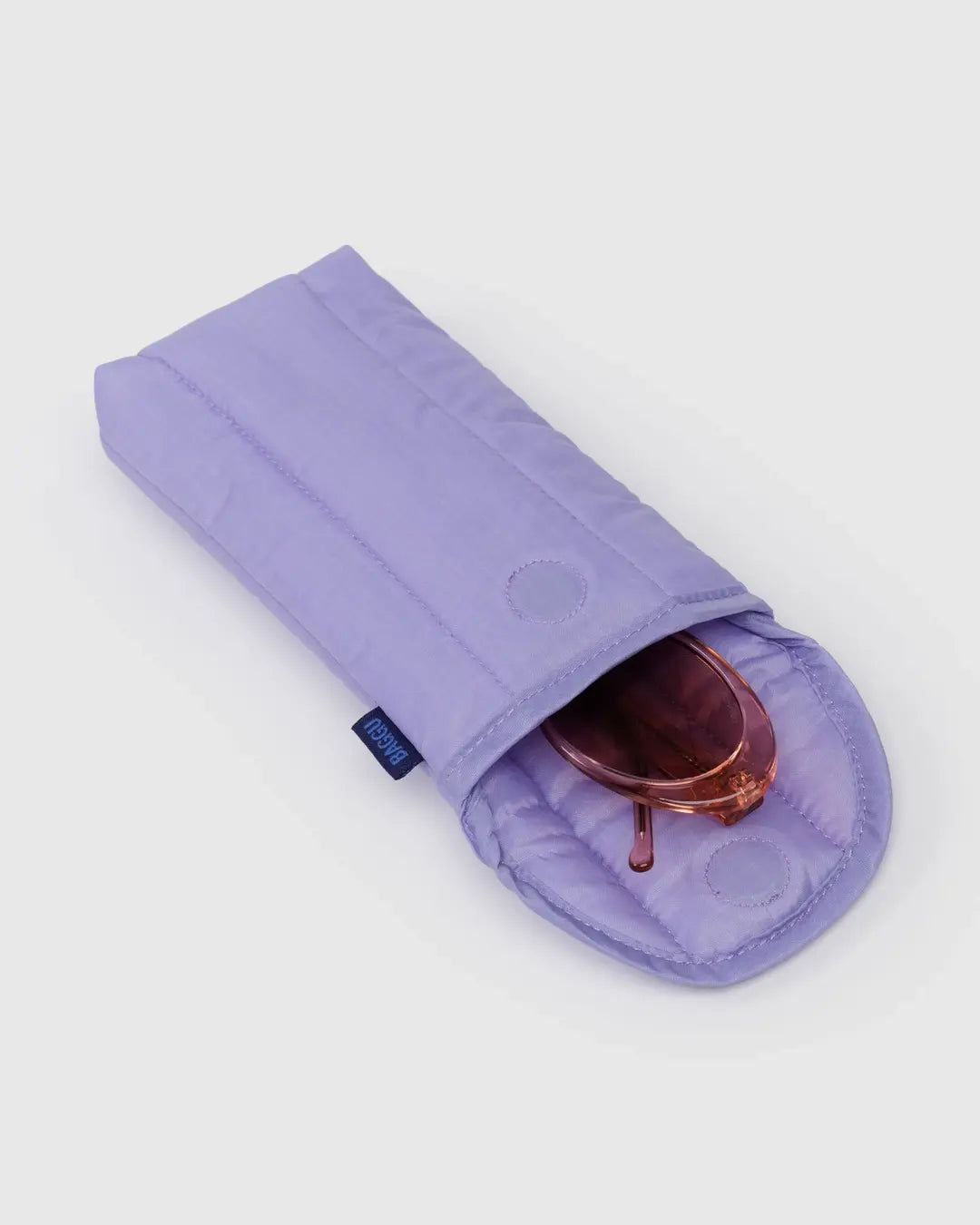 Puffy glasses sleeve | wisteria