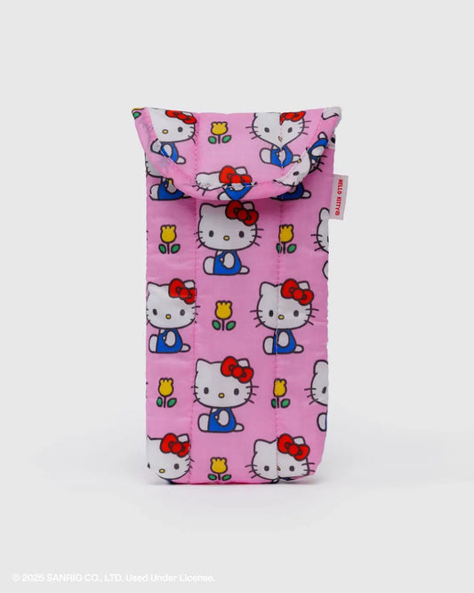 Puffy glasses sleeve | hell kitty pink